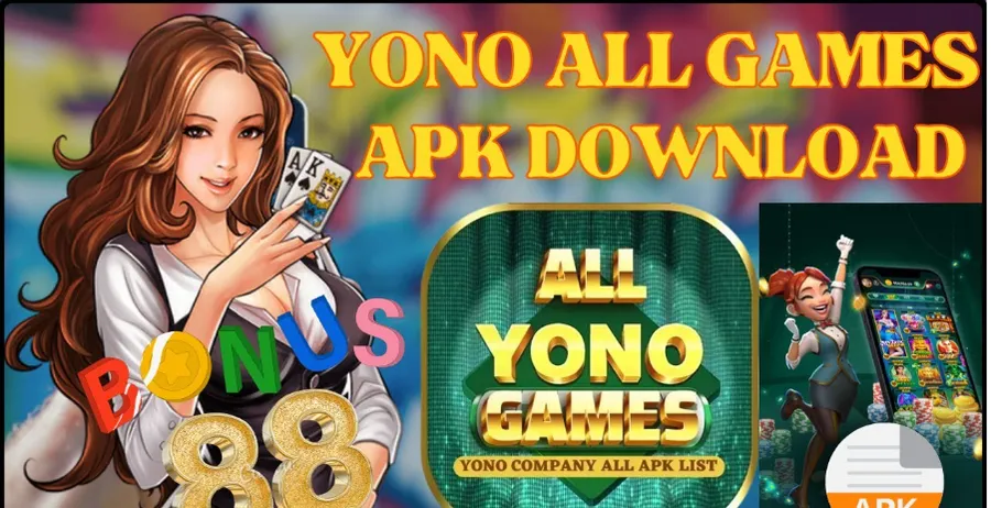 Yono game app screen with tournament categories